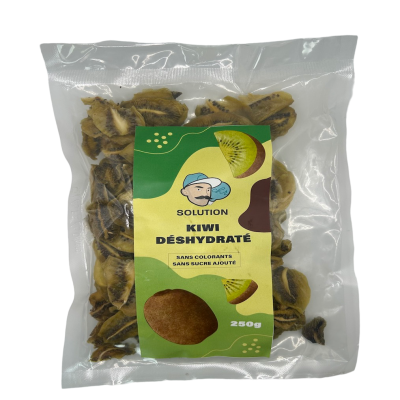 sachets - 70-80 unités 250 Gr - Kiwi déshydratés