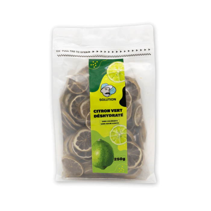 Sachets - 130-140 unités 250 Gr - Citron Vert déshydraté