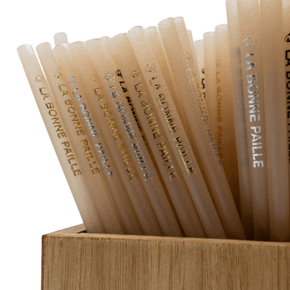 5 000 Pailles CLASSIC fibres végétales 6x200 mm - PERSONNALISABLE – Image 2