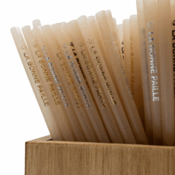 5 000 Pailles CAÏPI COCKTAIL fibres végétales 8x150 mm - PERSONNALISABLE – Image 3
