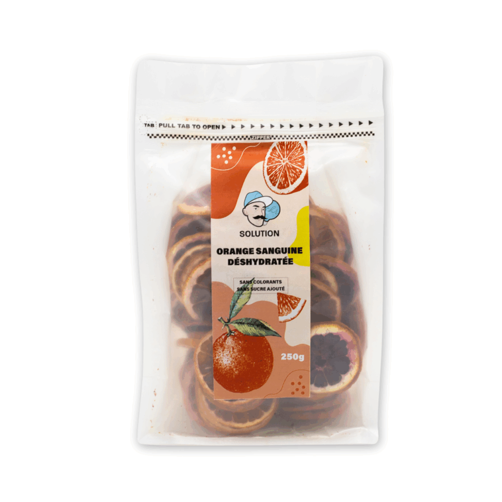 Sachets - 100-110 unités 250 Gr - Orange Sanguine déshydratée